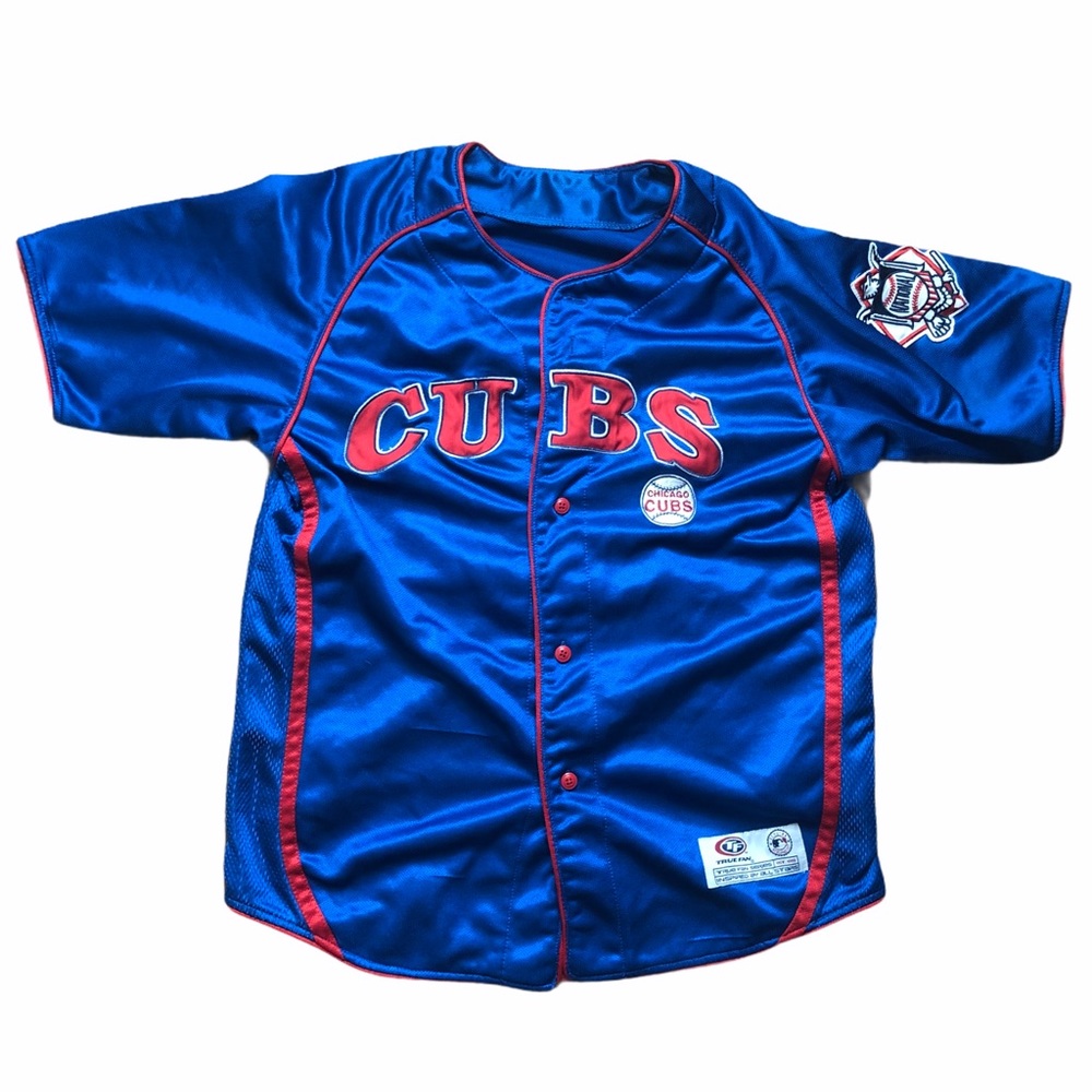 Vintage Chicago Cubs Baseball Jersey XS